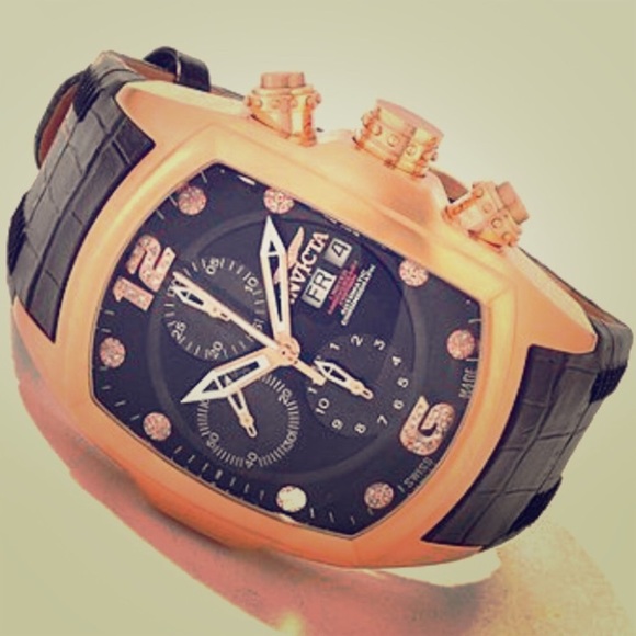 Invicta Lupah 14k Rose Gold ( Swiss Movement ) - Picture 1 of 3